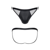 Jock Slip BRI029 schwarz von Regnes Fetish Planet | Fesselliebe.de