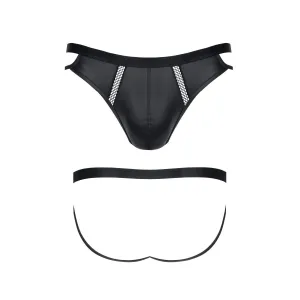 Jock Slip BRI022 schwarz von Regnes Fetish Planet