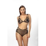 Schwarzes Set AA052265 von Anais Apparel | Fesselliebe.de