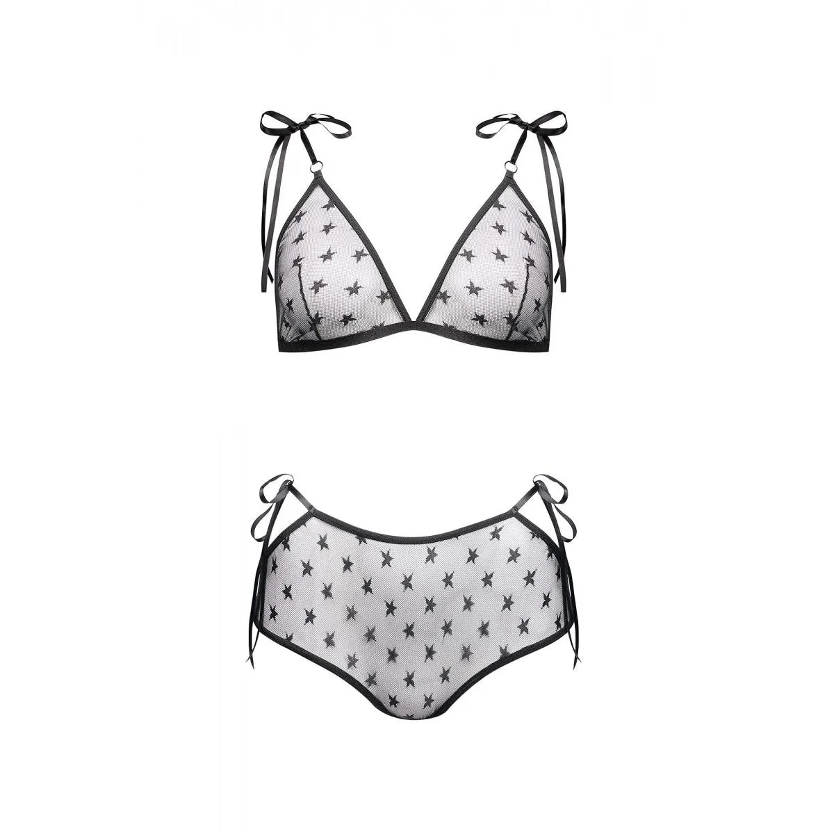 Schwarzes Set AA052265 von Anais Apparel | Fesselliebe.de