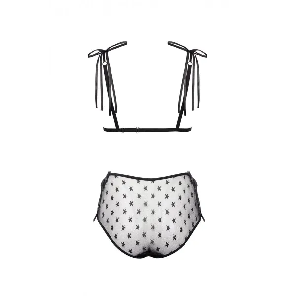 Schwarzes Set AA052265 von Anais Apparel | Fesselliebe.de