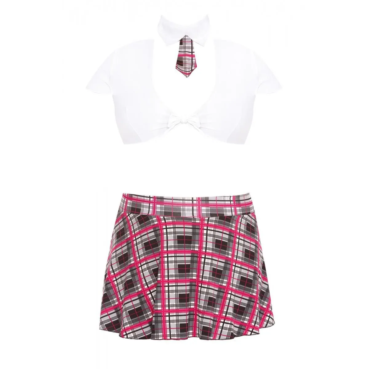 3-teiliges Schulmädchen Kostüm AA051960 von Anais Apparel Plus Size | Fesselliebe.de