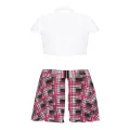 3-teiliges Schulmädchen Kostüm AA051960 von Anais Apparel Plus Size