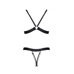 Rot/schwarzes Set AA052256 von Anais Apparel