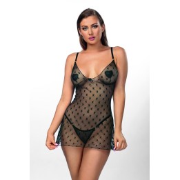 Schwarzes Chemise AA052286 von Anais Apparel | Fesselliebe.de