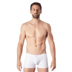 Weiße Herren Boxer Short 811-67 von Look Me