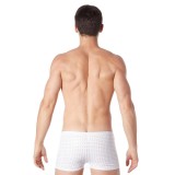 Weiße Herren Boxer Short 811-67 von Look Me | Fesselliebe.de