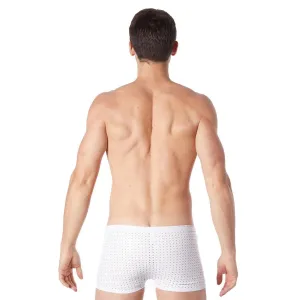 Weiße Herren Boxer Short 811-67 von Look Me