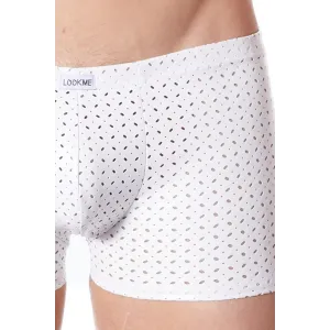 Weiße Herren Boxer Short 811-67 von Look Me