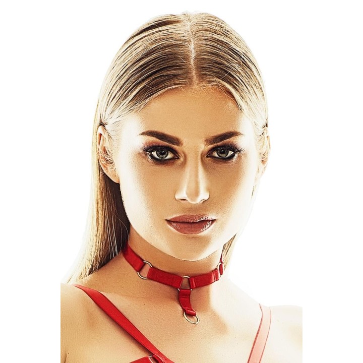 Rotes Halsband AA052262 von Anais | Fesselliebe.de