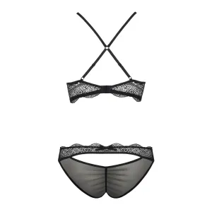 Schwarzes Set PA595279 von Passion Devil Collection