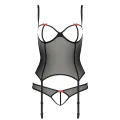 Schwarzes Corset PA595294 von Passion Devil Collection