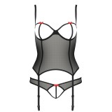 Schwarzes Corset PA595294 von Passion Devil Collection | Fesselliebe.de