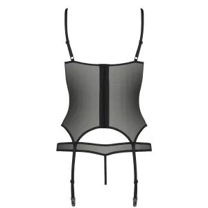 Schwarzes Corset PA595294 von Passion Devil Collection