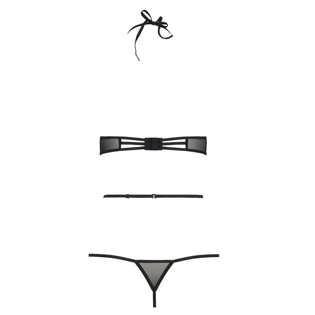 Schwarzer Body PA595321 von Passion Devil Collection | Fesselliebe.de