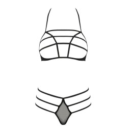 Schwarzes Set PA595324 von Passion Devil Collection | Fesselliebe.de