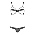 Schwarzes Set PA595636 von Passion Devil Collection