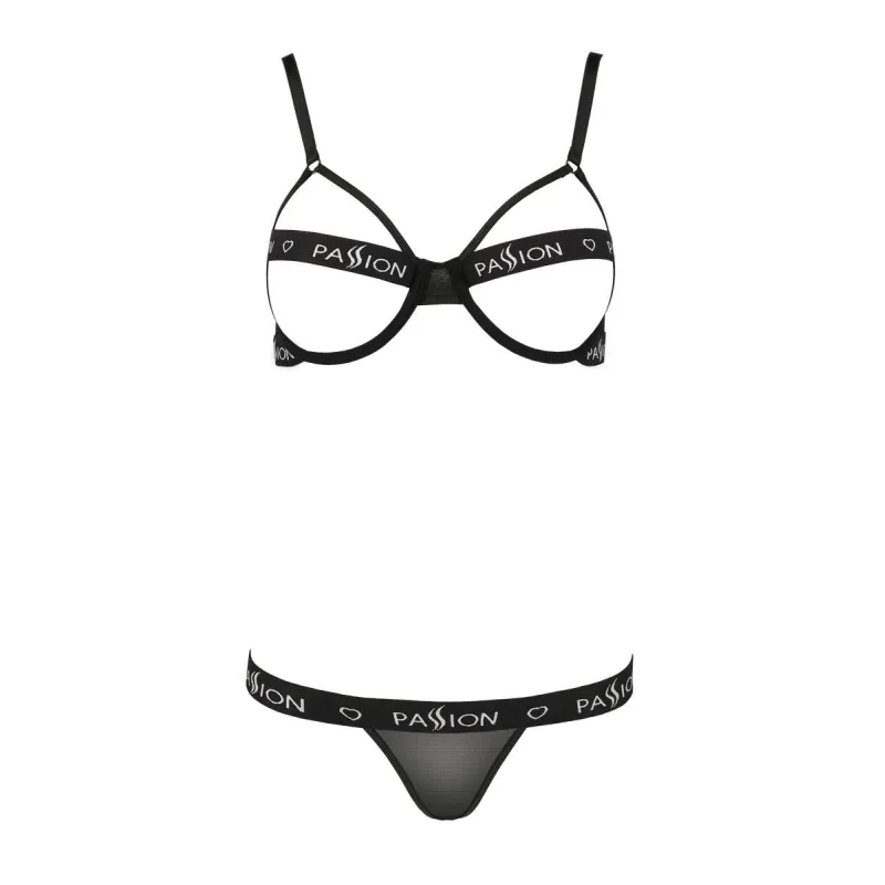 Schwarzes Set PA595636 von Passion Devil Collection | Fesselliebe.de