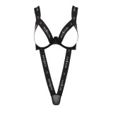 Schwarzer Body PA595618 von Passion Devil Collection | Fesselliebe.de