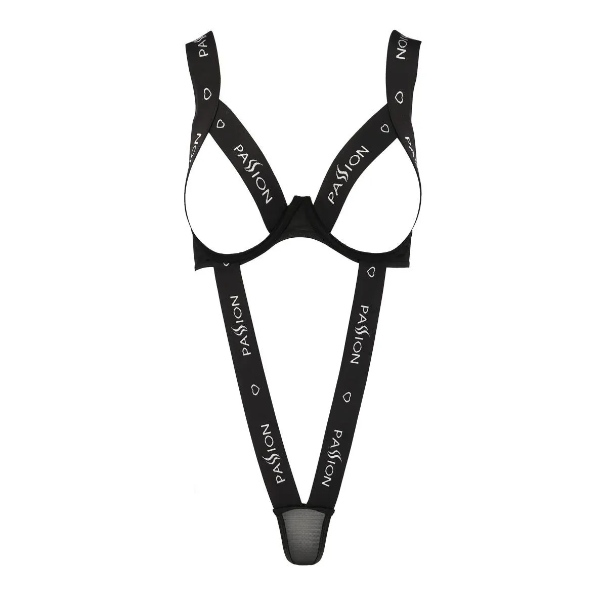 Schwarzer Body PA595618 von Passion Devil Collection | Fesselliebe.de