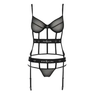 Schwarzes Corset PA595627 von Passion Devil Collection | Fesselliebe.de
