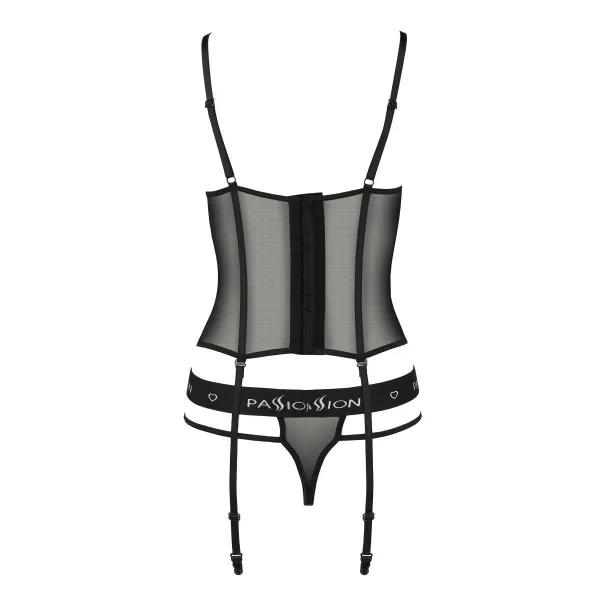 Schwarzes Corset PA595627 von Passion Devil Collection | Fesselliebe.de
