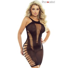 Schwarzes Netzkleid PR1538 von Provocative | Fesselliebe.de