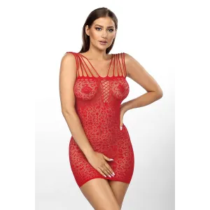 Rotes Netzkleid AA052316 von Anais Apparel Luxury Lingerie | Fesselliebe.de