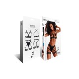 Schwarzes Set LXMarita001 von Demoniq LadyX | Fesselliebe.de