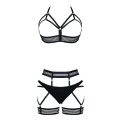 Schwarzes Set LXMarita001 von Demoniq LadyX