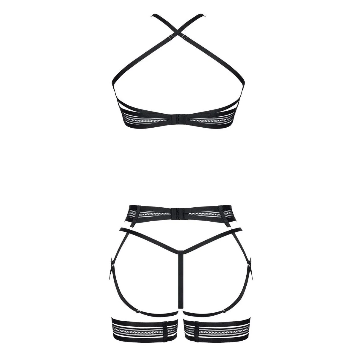 Schwarzes Set LXMarita001 von Demoniq LadyX | Fesselliebe.de