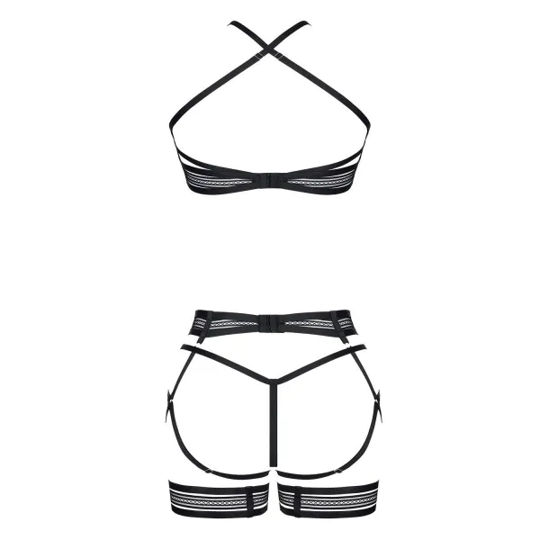 Schwarzes Set LXMarita001 von Demoniq LadyX | Fesselliebe.de