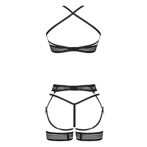 Schwarzes Set LXMarita001 von Demoniq LadyX