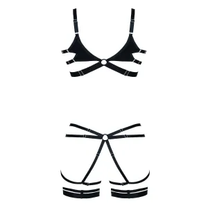 Schwarzes Set LXDorita001 von Demoniq LadyX