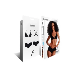 Schwarzes Set LXLuna001 von Demoniq LadyX