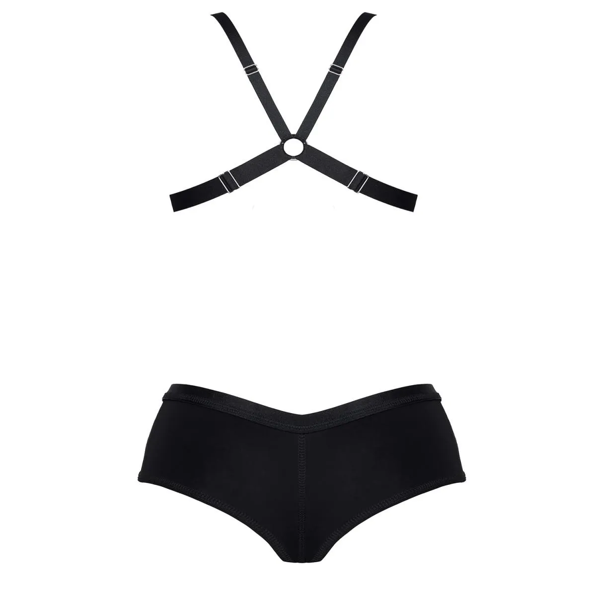 Schwarzes Set LXLuna001 von Demoniq LadyX | Fesselliebe.de