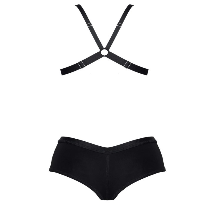 Schwarzes Set LXLuna001 von Demoniq LadyX | Fesselliebe.de
