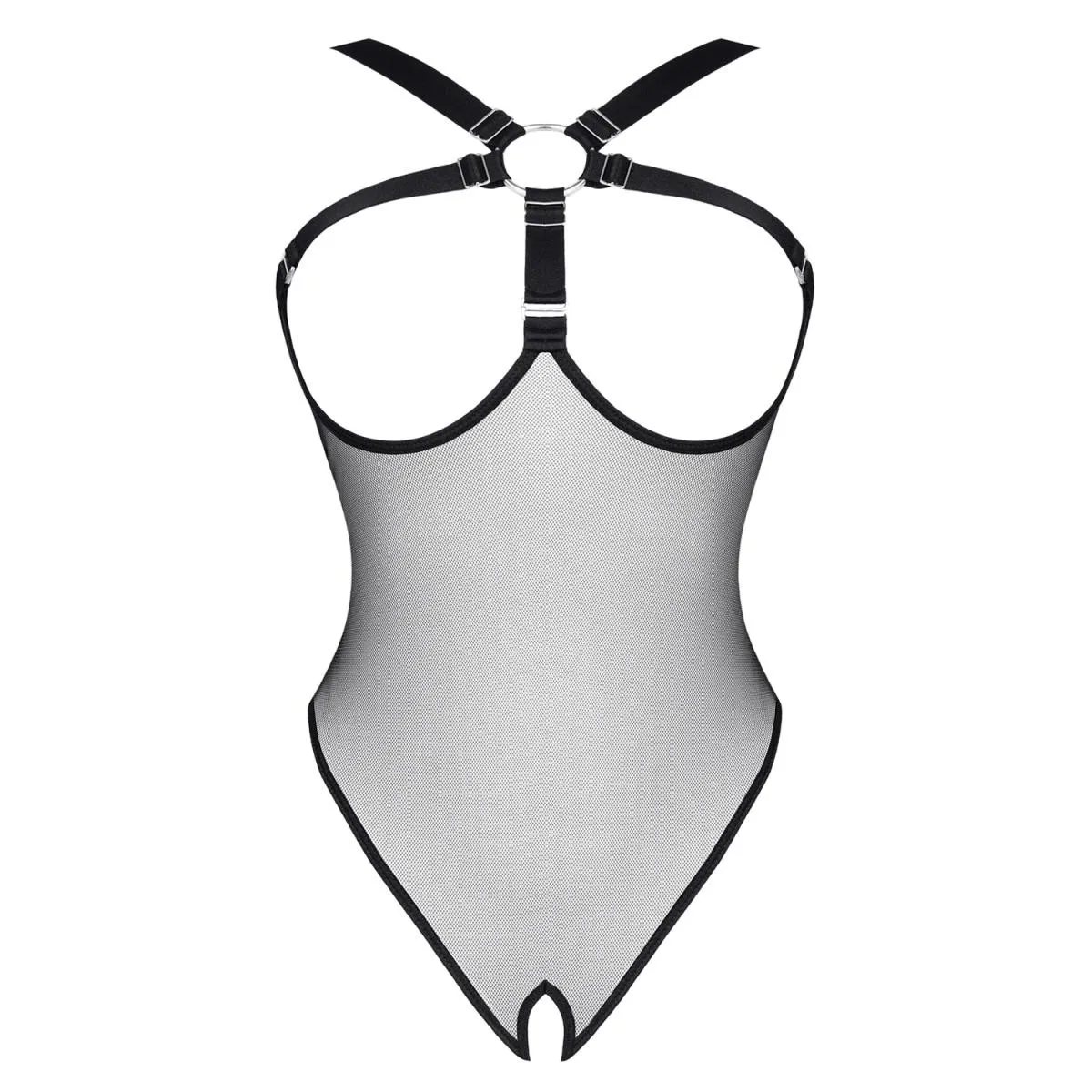 Schwarzer Body ouvert LXAbril001 von Demoniq LadyX | Fesselliebe.de