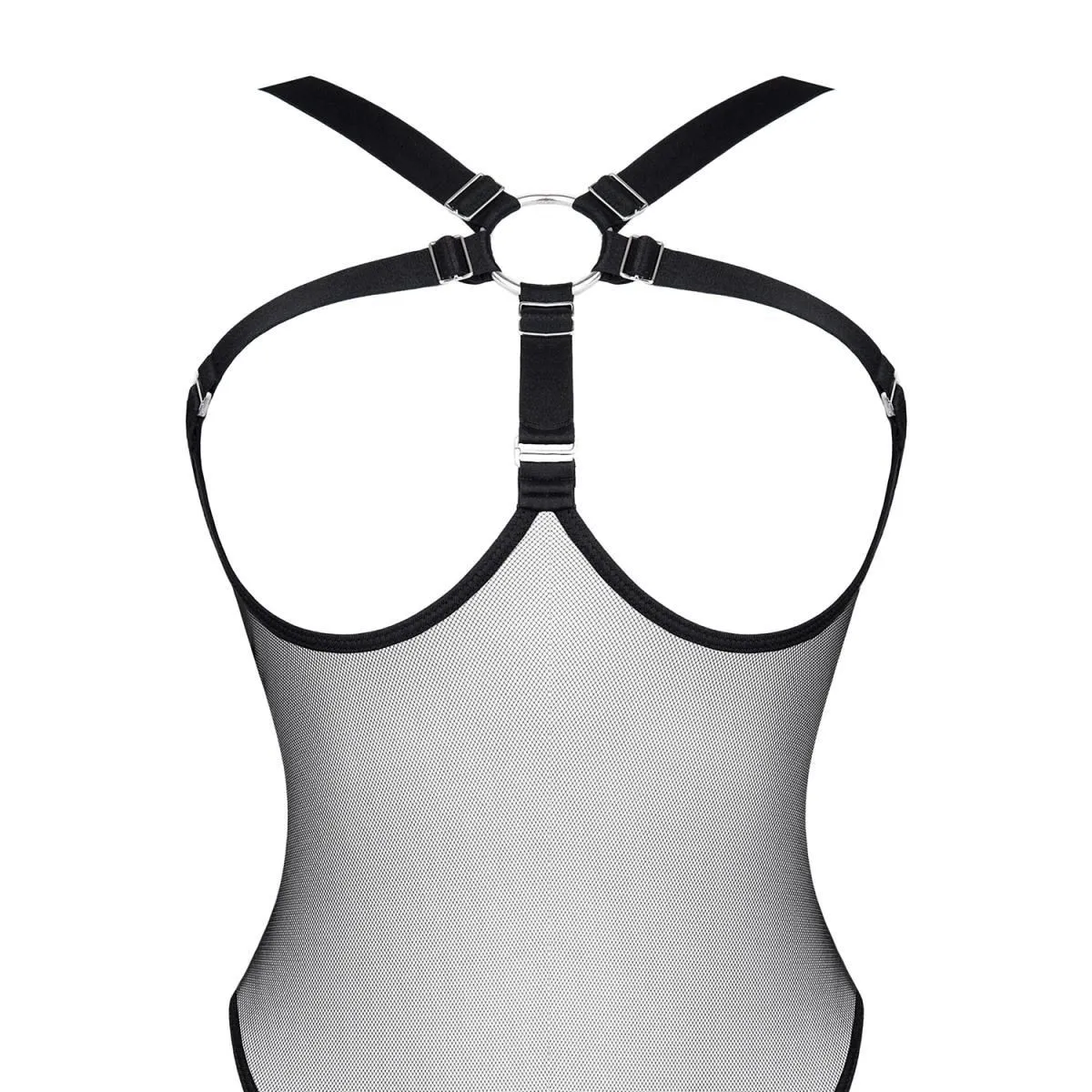 Schwarzer Body ouvert LXAbril001 von Demoniq LadyX | Fesselliebe.de