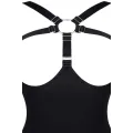 Schwarzer Body ouvert LXElena001 von Demoniq LadyX