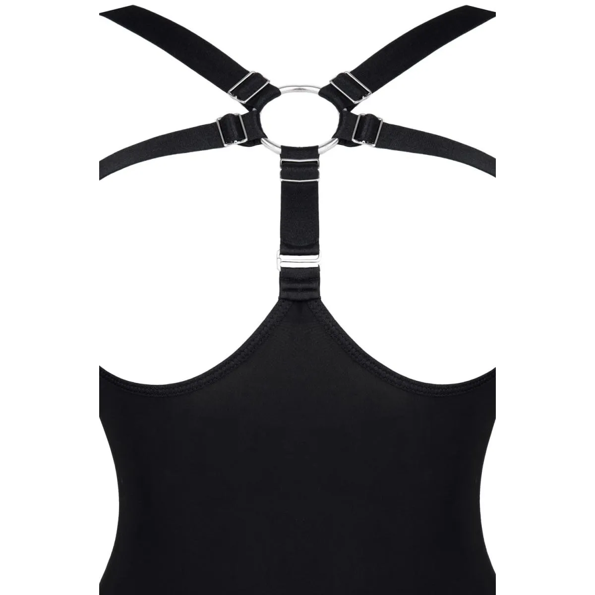 Schwarzer Body ouvert LXElena001 von Demoniq LadyX | Fesselliebe.de