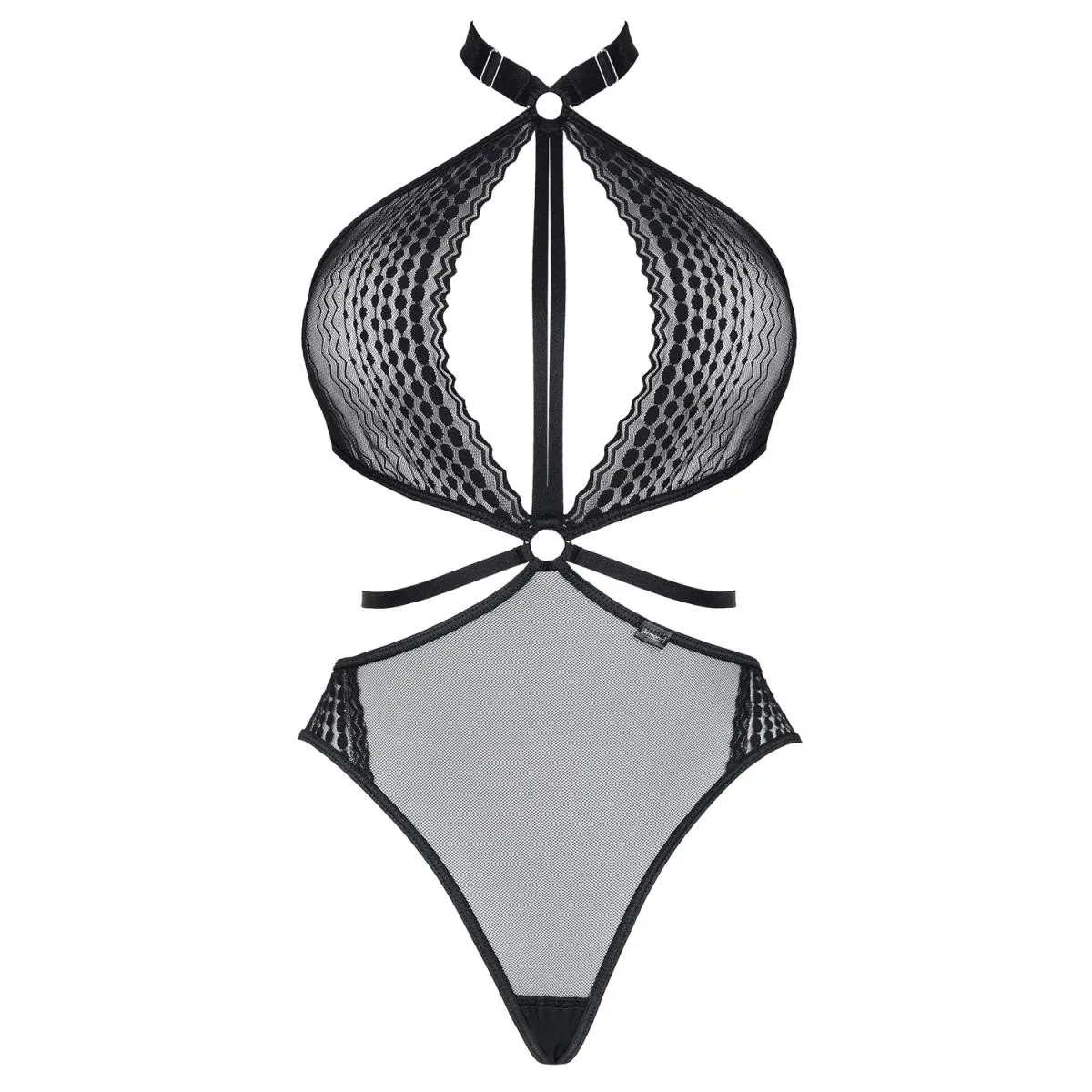 Schwarzer Body ouvert LXReyna001 von Demoniq LadyX | Fesselliebe.de