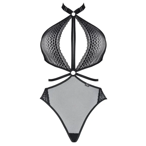 Schwarzer Body ouvert LXReyna001 von Demoniq LadyX | Fesselliebe.de