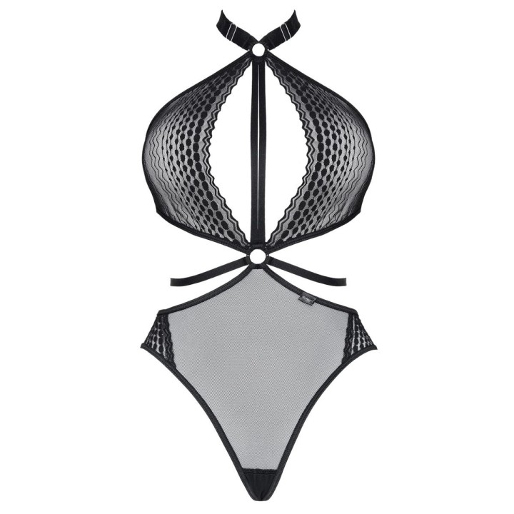 Schwarzer Body ouvert LXReyna001 von Demoniq LadyX | Fesselliebe.de