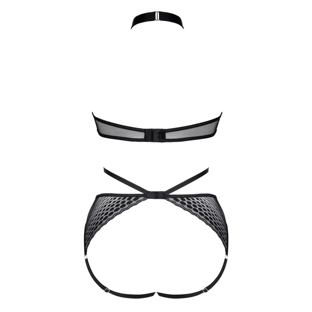 Schwarzer Body ouvert LXReyna001 von Demoniq LadyX | Fesselliebe.de