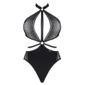 Schwarzer Body ouvert LXPerla001 von Demoniq LadyX