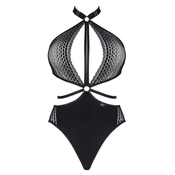 Schwarzer Body ouvert LXPerla001 von Demoniq LadyX | Fesselliebe.de