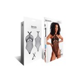 Schwarzer Body LXJimena001 von Demoniq LadyX | Fesselliebe.de