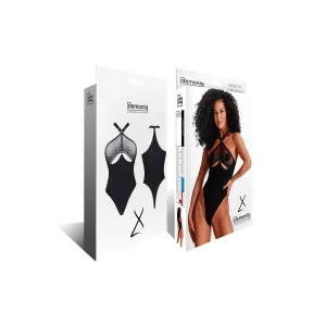 Schwarzer Body LXTrini001 von Demoniq LadyX