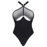 Schwarzer Body LXTrini001 von Demoniq LadyX | Fesselliebe.de